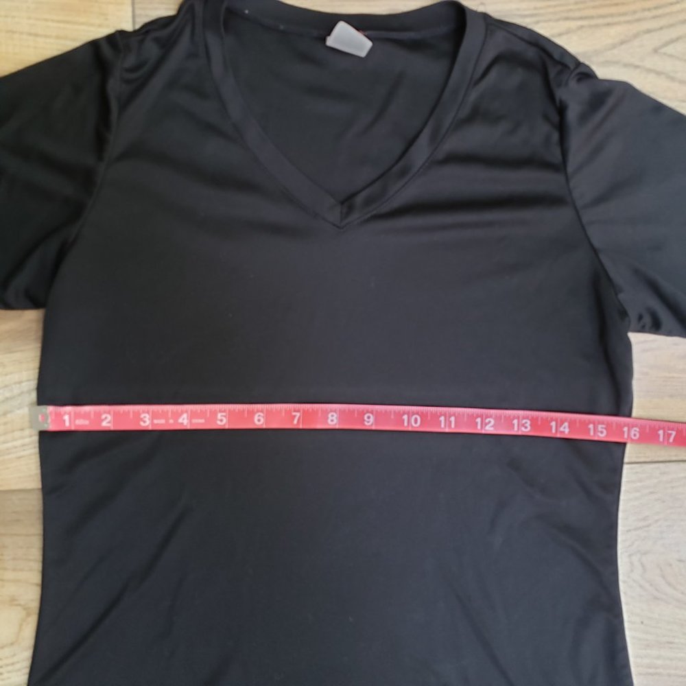 Opna S Black Moisture Wicking Athletic Shirt - Picture 6 of 7